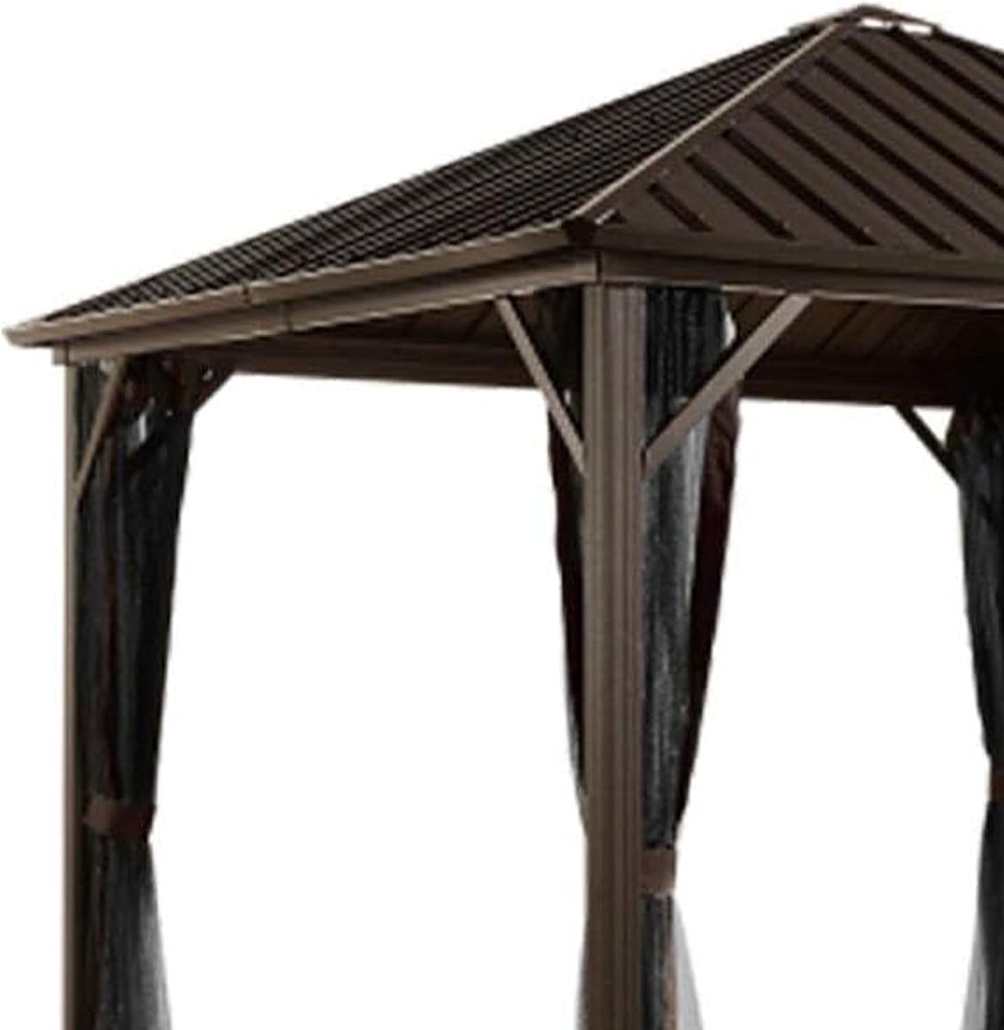 Outdoor 10' X 10' Dakota Hardtop Gazebo Outdoor Sun Shelter